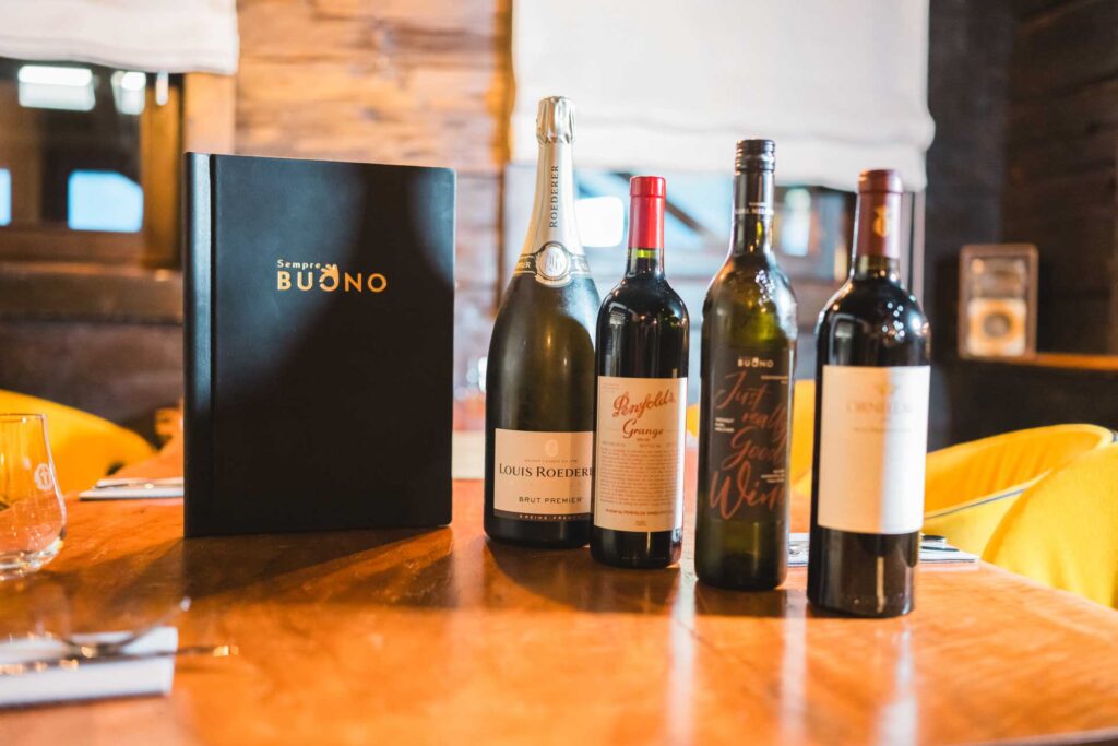 Speisekarte und ausgewählte Weine unseres Restaurant in Altenmarkt